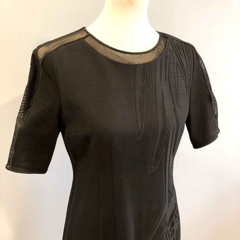 Elie Tahari mixed media dress - Size 8